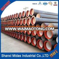 Centrifugal ISO2531 450mm Class K9 Cement lined Ductile Cast Iron Pipe